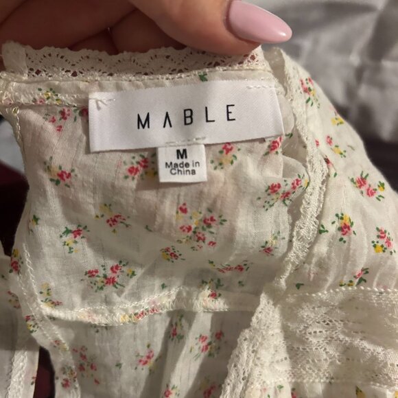 Floral Ruffle Mini Dress - Picture 3 of 3